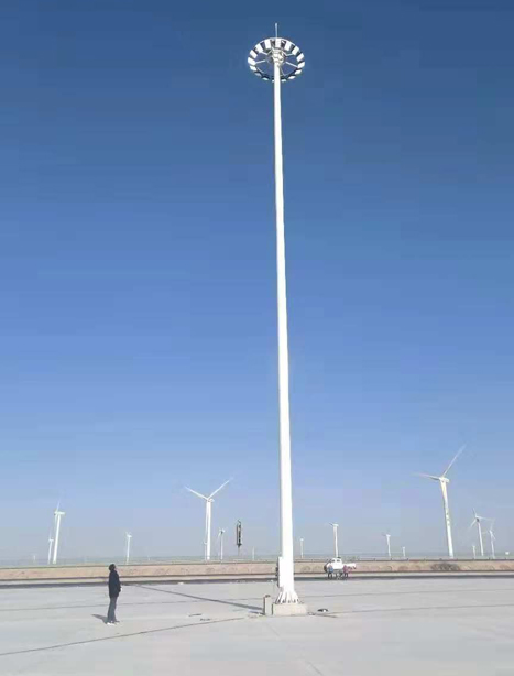 瓜州高速路服务区永靖高杆灯项目